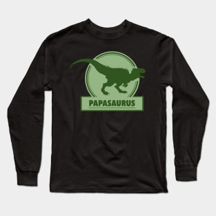 Papasaurus Long Sleeve T-Shirt